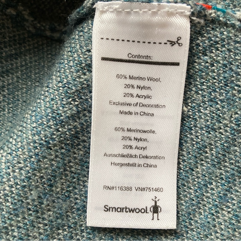 Smartwool Sweater Pullover Men’s Dacono Ski Active wear Striped Size S Winter - Picture 10 of 16